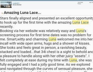 VIP Luna Lace Fit BUSTY Bombshell Reviewed P$3 TRIO VIP Luna Lace Fit BUSTY Bombshell Reviewed P$3 TRIO