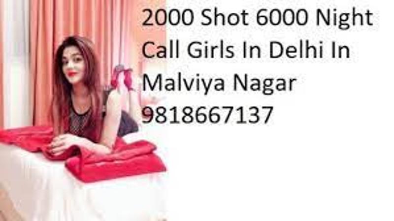 1500 SHOT 6000 NIGHT Call Girls In Gulmohar Park  9818667137